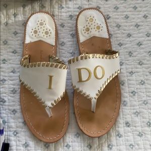 Jack Roger “I DO” sandals